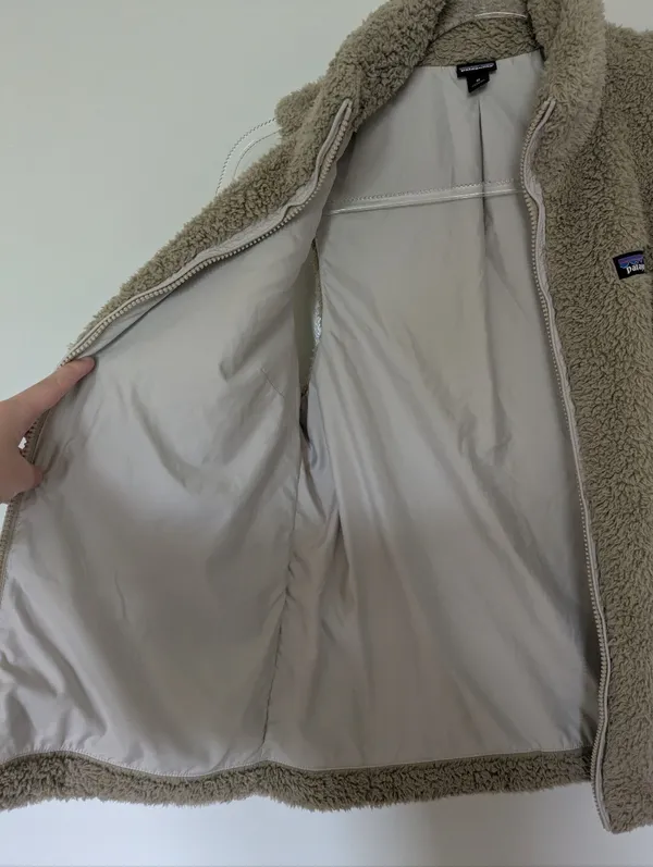 Patagonia Los Gatos Full Zip Fleece Vest 25216 El Cap Khaki Medium - Image 6