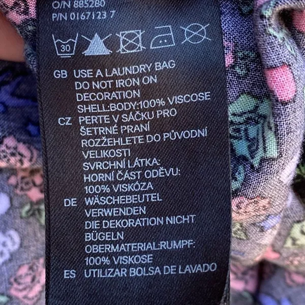 Divided H&M Floral Skulls Dress‎ - Image 8