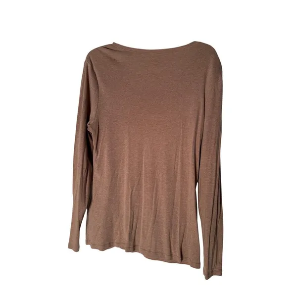 Old Navy Tan Tshirt‎ Women's L - Image 3