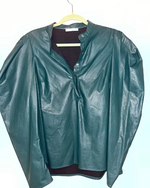 Karlie Dark Green Blouse - Image 4