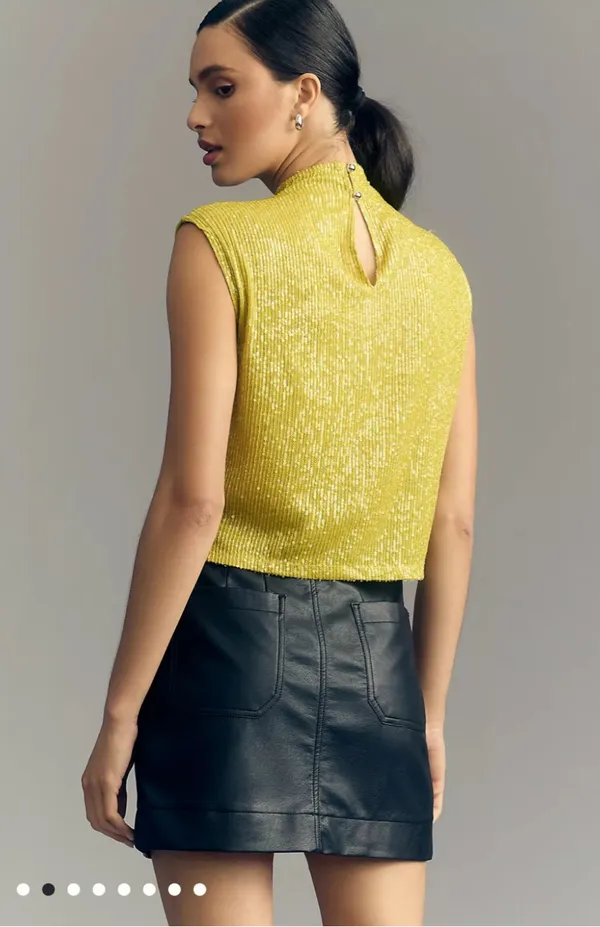Anthropologie Sequin Top  - Image 3