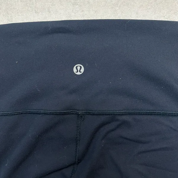 Lululemon Wunder Under Crop (Hi-Rise) Size 6 Midnight Navy - Image 3