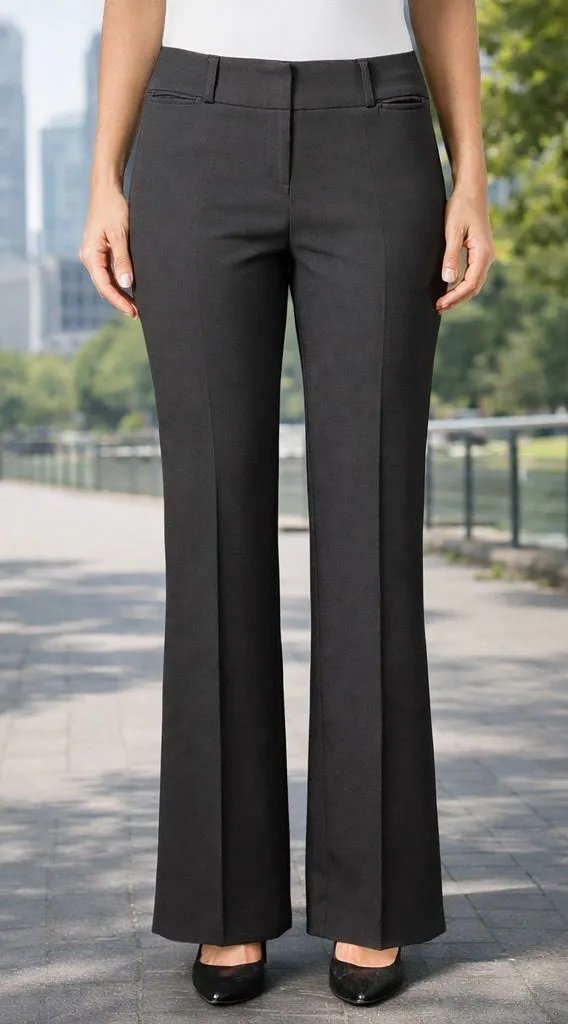 Anne Klein Black Flare Pants Sz M/ 10 - Image 2
