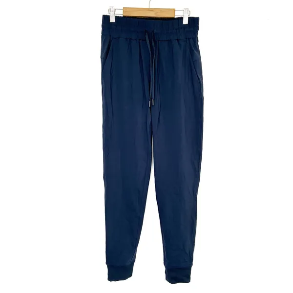Member's Mark Lot of 2 Travel Joggers Beige Navy Blue Womens XS - Image 3