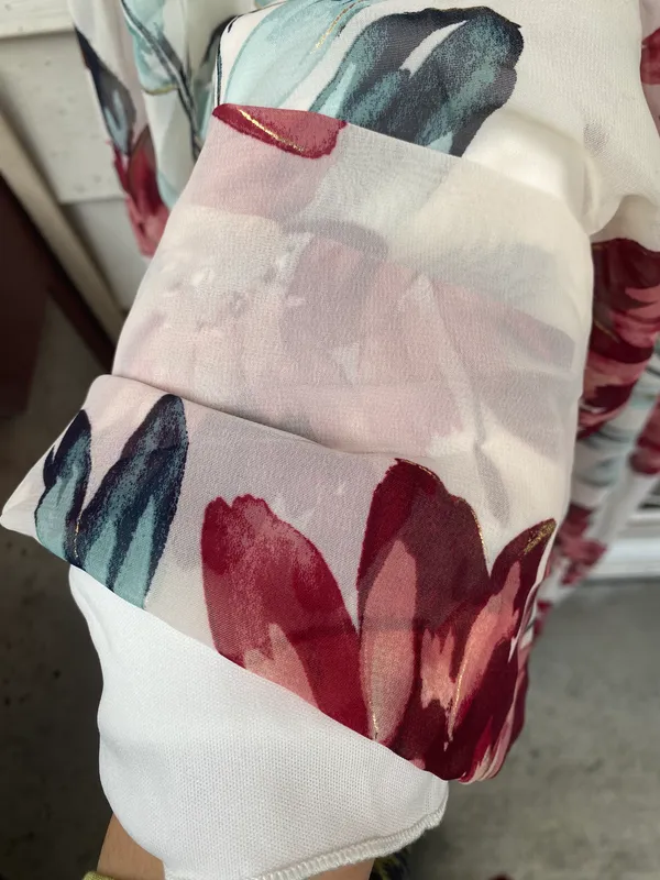 alexa B Nites Floral Maxi Dress - Image 3