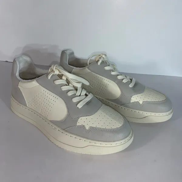 Mia Kass-P sneakers MH2590P womens size 9M Cream/gray - Image 12
