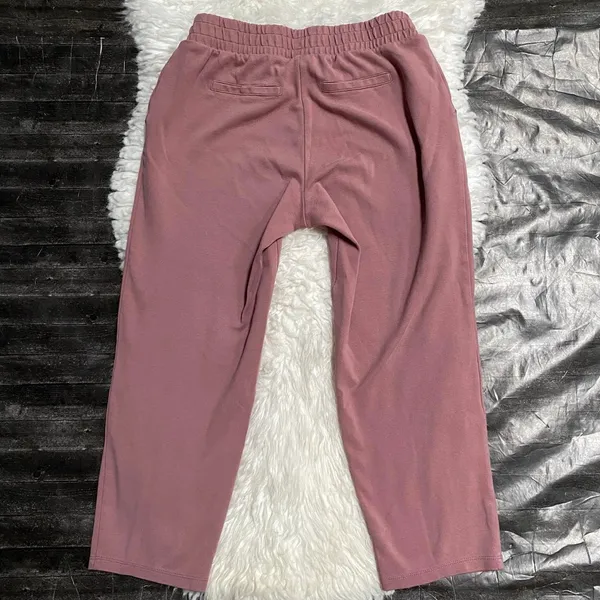 A New Day Mauve Pink Front Seam Jogger Pants Lounge Comfy Basic Activewear - Image 8