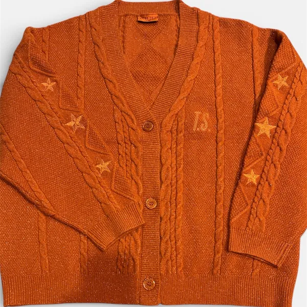 Taylor Swift The life of a showgirl cardigan orange like new. Size XL/2XL - Image 2