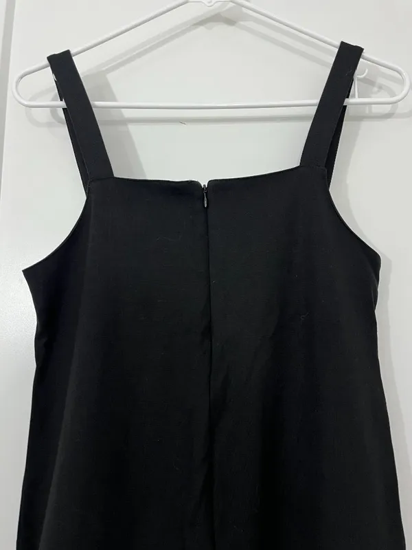 Seraphine Size 2 Black Maternity Front - Image 4
