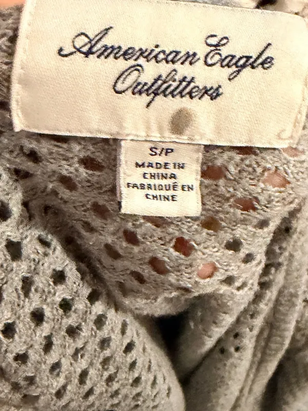 American Eagle Cotton Cardigan Sweater - Image 4