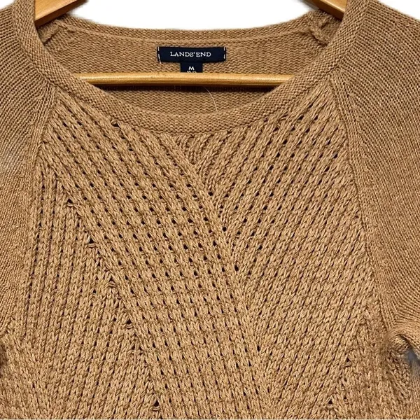 Lands’‎ End Women's Knit Sweater Medium 10-12 - Image 5