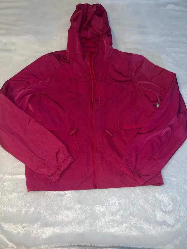lululemon athletica Drawstring Water-Resistant Hooded Jacket in passionate - Image 4