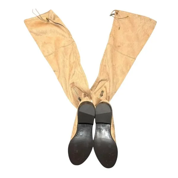 Sam Edelman Tan Suede Over the Knee Boots Size 5.5 Thigh High Boots - Image 3