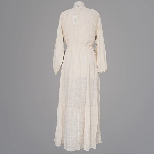 L*Space. Nepali Button‎ Down Cotton Maxi Dress. - Image 3
