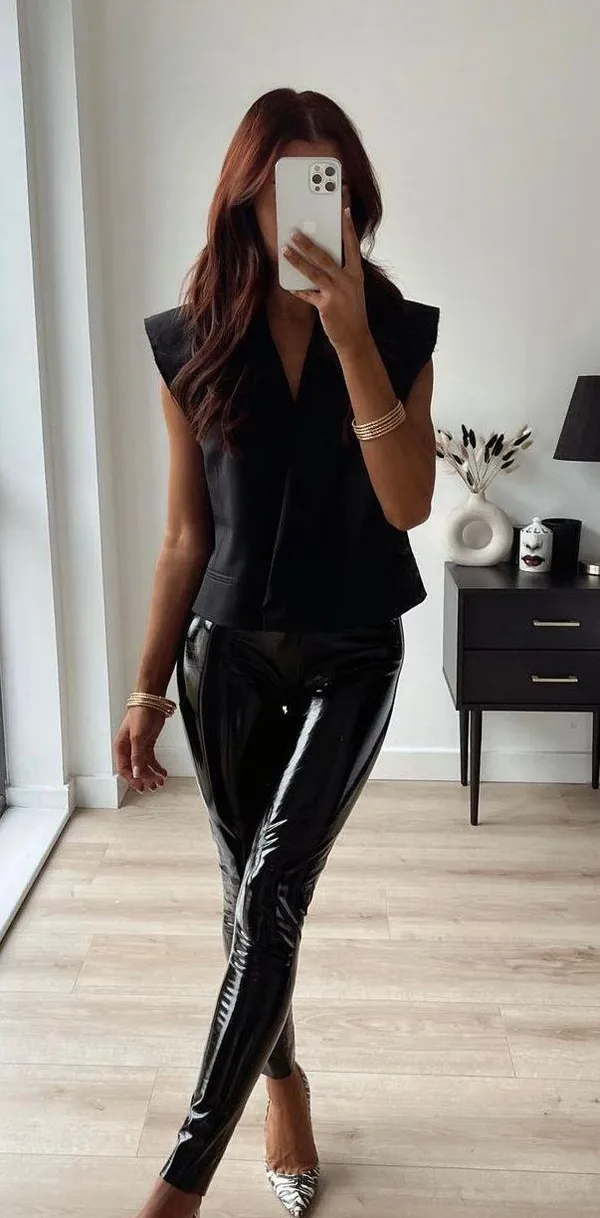 ZARA blazer vest cropped double breasted jacket - Image 2