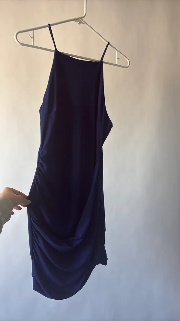 Lucy in the Sky Blue Mini Dress - Image 4