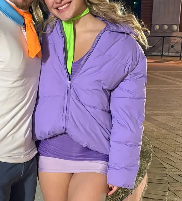 A New Day Purple Puffer Jacket - Image 8