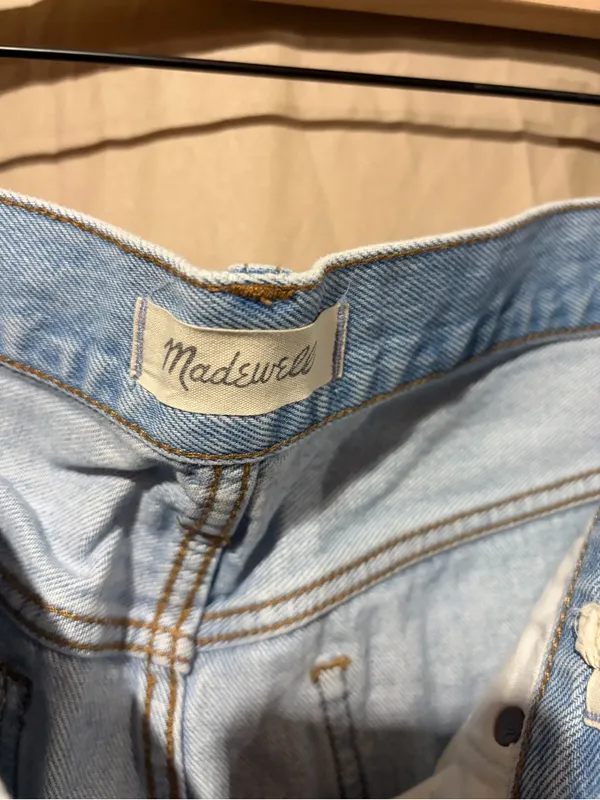 Madewell relaxed denim shorts - Image 3
