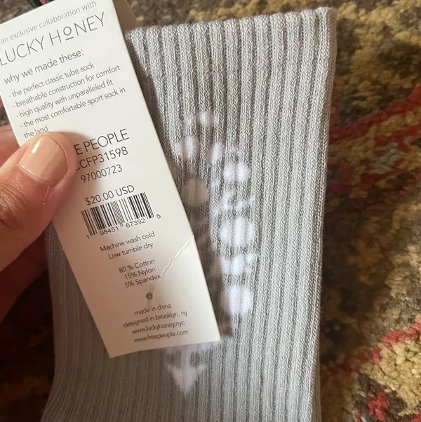NWT Fp movement last lap socks - Image 3