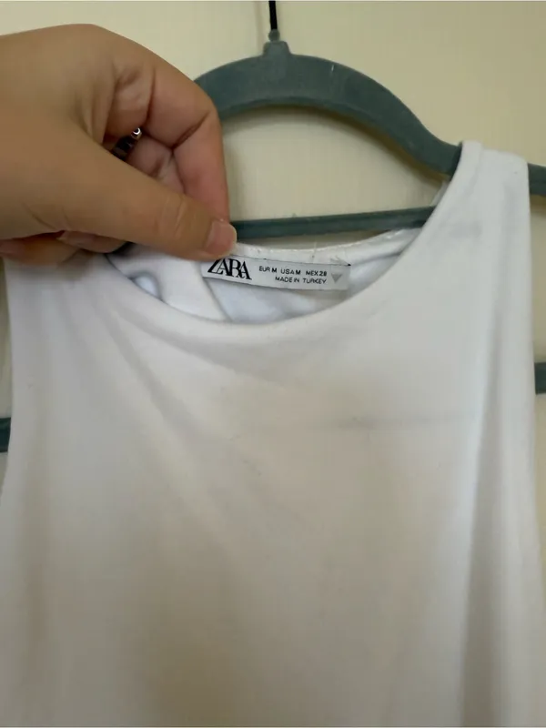 White Zara Bodysuit - Image 2