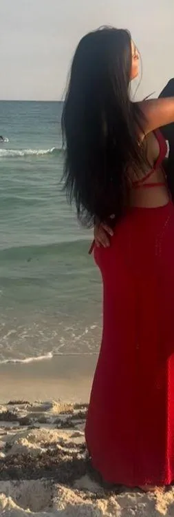 Babyboo Maxi Dress Red - Image 2