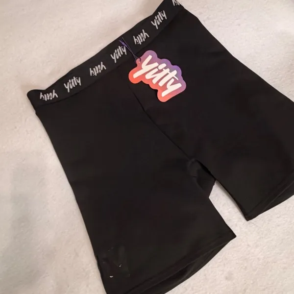 Yitty Major Label Shaping High Waist Short Black Large NWT Compression Shorts L - Image 8