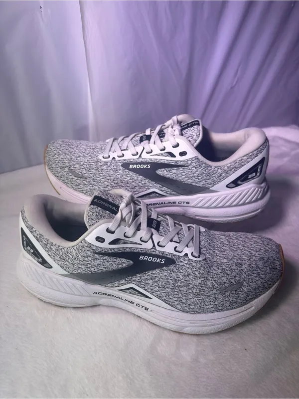 Brooks Running Shoe - Gray, Black, White - Image 2