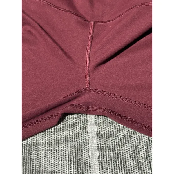 Lululemon Align High‎ Rise Crop Leggings Burgundy Size 2 - Image 3