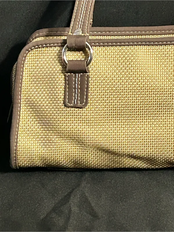 The Sak Women’s Beige & Brown Woven Shoulder Bag - Image 4