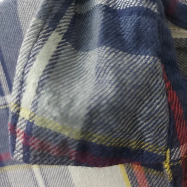 Jessica Simpson Plaid Button-down Shirt L Cabincore Cowgirl Western Coverup - Image 8