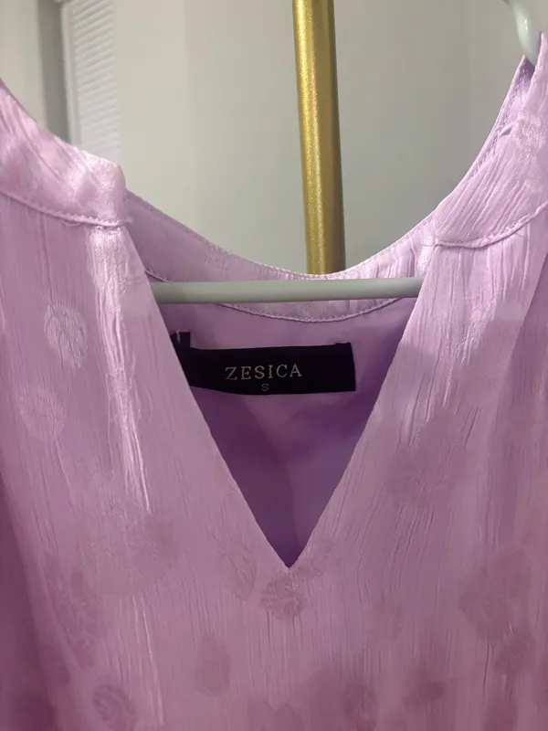 Lavender Maxi Dress Purple - Image 5