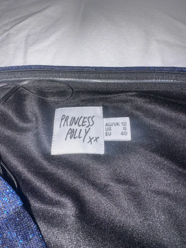 Princess Polly Strapless Mini Dress Blue - Image 4