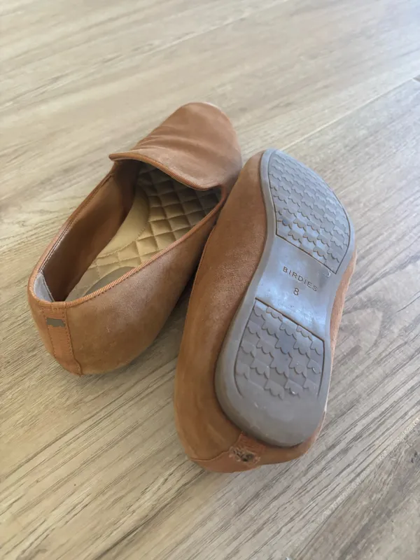 Brown Suede Birdies Loafers - Image 5