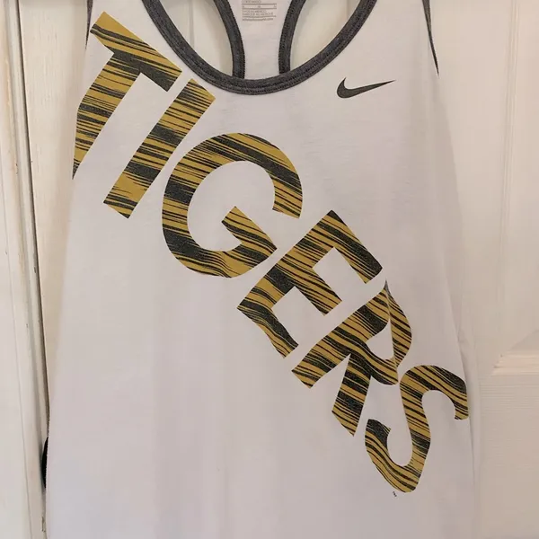 NIKE Mizzou Tigers Loose Fit Razor Back Tigers Tank Top - Image 3