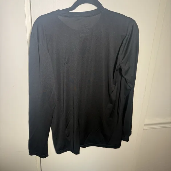 The Nike Tee Harvard Softball Long Sleeve Black Dri Fit Shirt Women's Small - Image 5