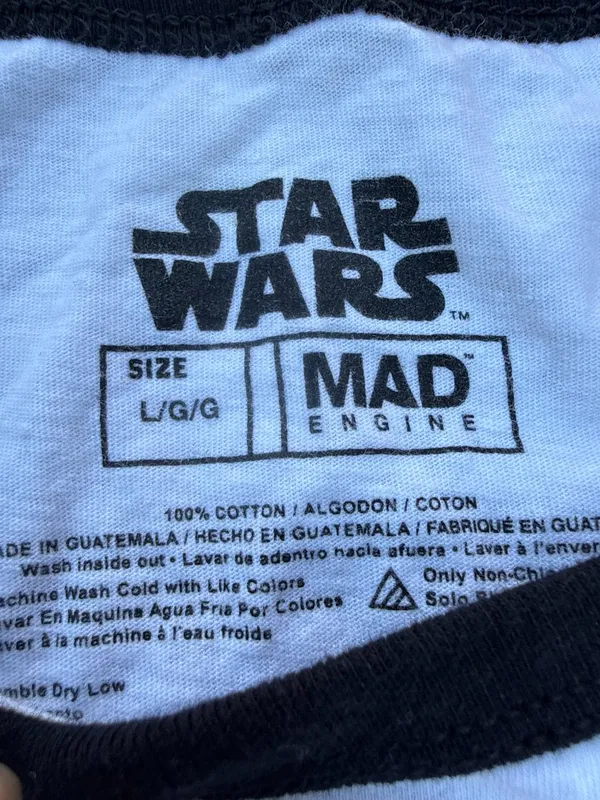 Star Wars Hello Friend The Mandalorian and Child Retro Classic T-shirt Size L - Image 4