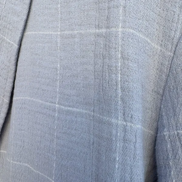 Larsen Linen Blend Relaxed Windowpane Blazer - Image 13