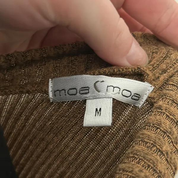 Moa Moa Women's Long Sleeve Tee - Brown - Image 2