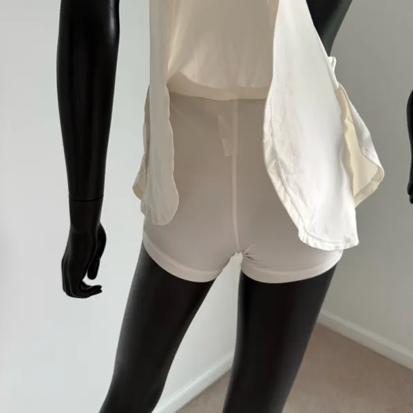 High Waist Shorts High Rise Skort Shorts Gym Pants Athletic Skirt Bottoms Sport - Image 4