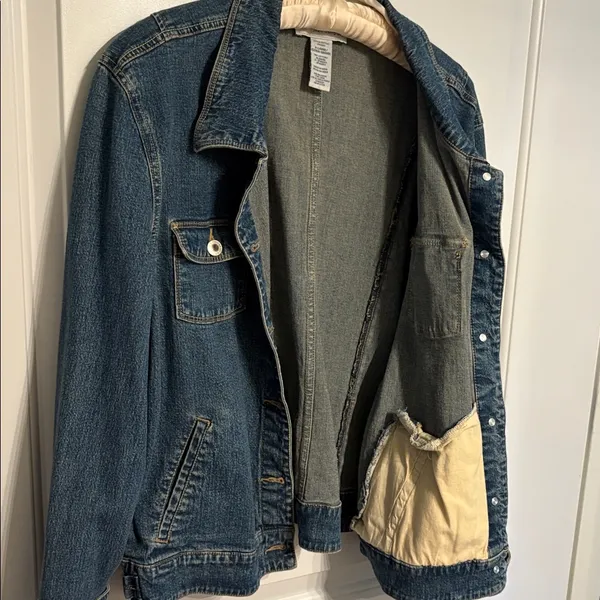 Sag Harbor Charcoal Denim Jacket - Image 5