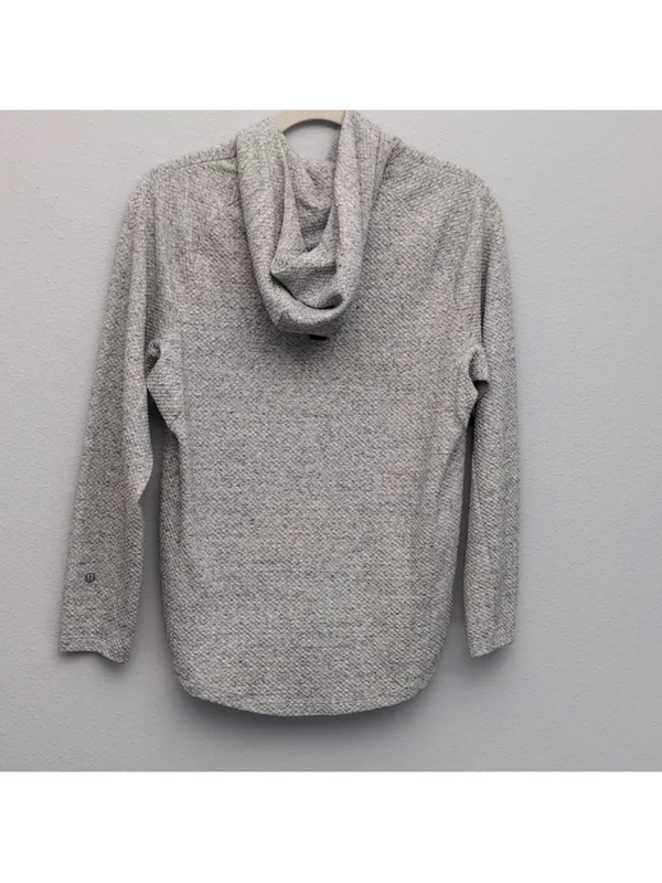 Lululemon At Ease Hoodie Gray Size XS - Image 9