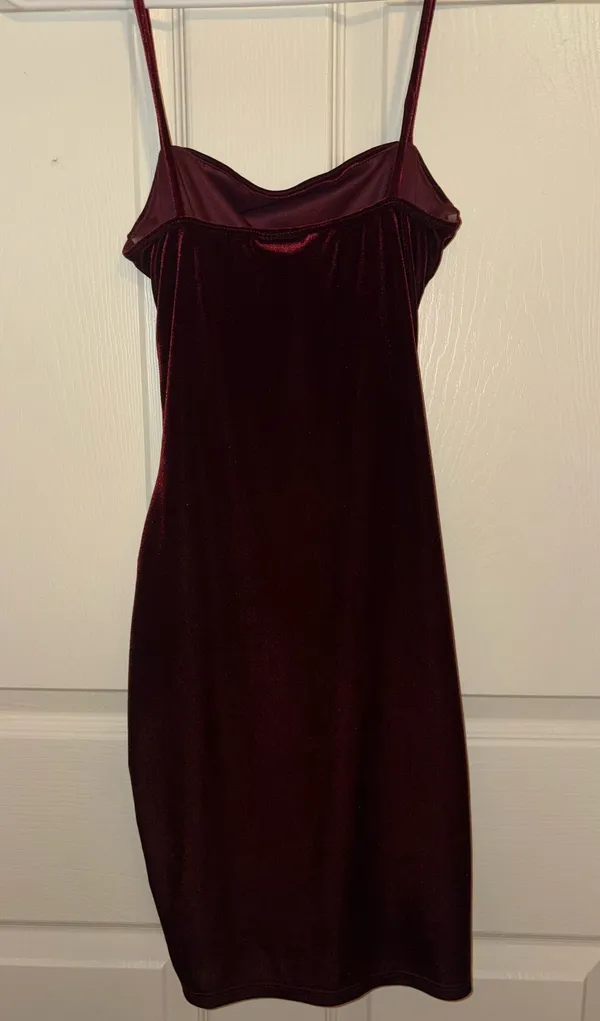 Windsor Homecoming Dress Burgundy - Image 2