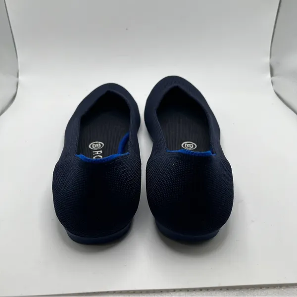 Rothy's The Flat Flats Loafers Shoes Womens Size 8.5 Blue Casual Slip On Comfort - Image 4