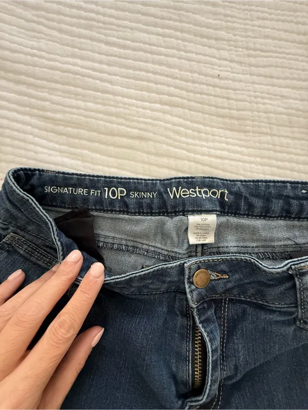 Westport Dark Indigo Skinny Jeans - Image 2