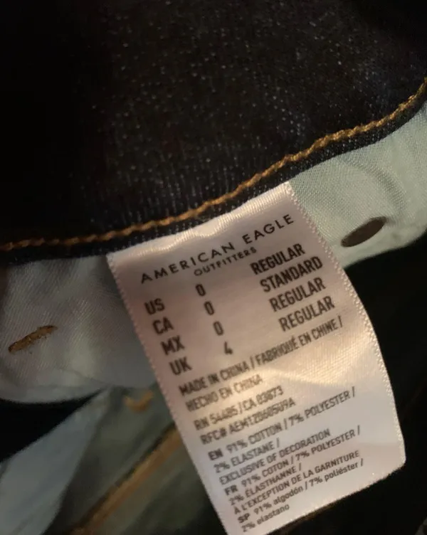 American Eagle Outfitters Mini Jean Skirt - Image 3