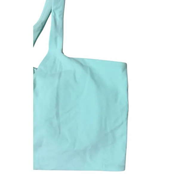 Lululemon Bend This Front-To-Back Longline‎ Bra V Racer Neck Ideal Mint Size S/M - Image 8
