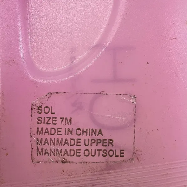 Anthropologie Matisse Beach Sol Slide Sandals pink slip on jelly beach size 7 - Image 6