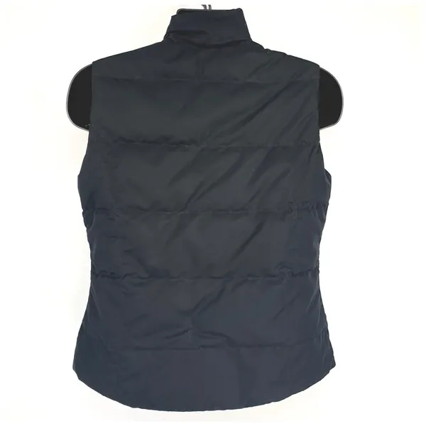 Eddie Bauer Black Down Puffer Vest Womens SM‎ Gorpcore Outdoor Ski Winter - Image 3