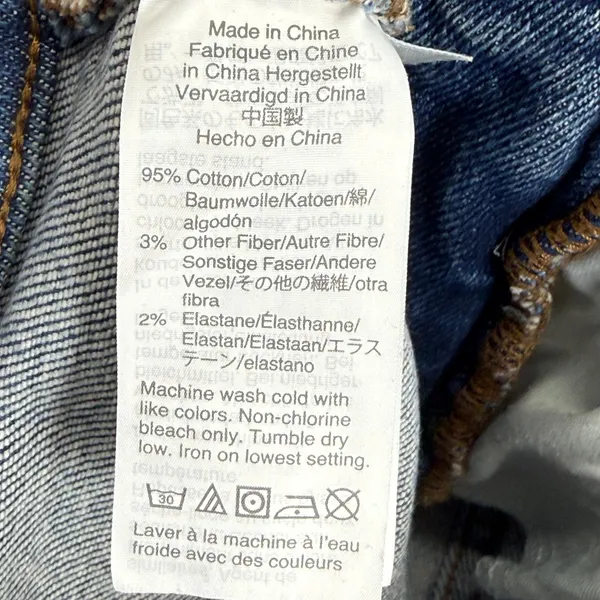 Madewell The Perfect Vintage Jean Mid Rise Blue Wash Denim Women's‎ Size 25 - Image 8