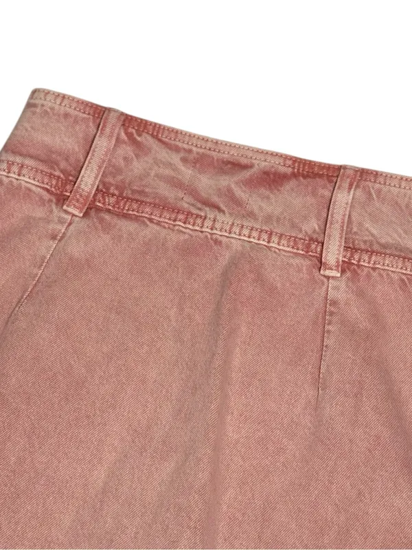SÉZANE Bettie Denim Mini Skirt, Pink, FR34/US2 - Image 5